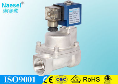 Injection Machine Solenoid Gate Valve , Pilot Diaphragm  4 / 3 Inch Solenoid Valve