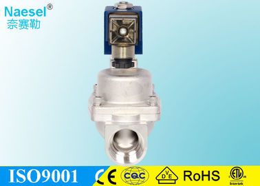 Injection Machine Solenoid Gate Valve , Pilot Diaphragm  4 / 3 Inch Solenoid Valve