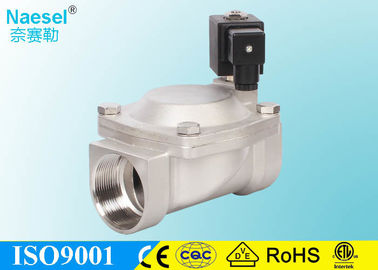 Low Pressure Diaphragm Solenoid Valve Brass VITON Seal 230 PSI 18W DC Power