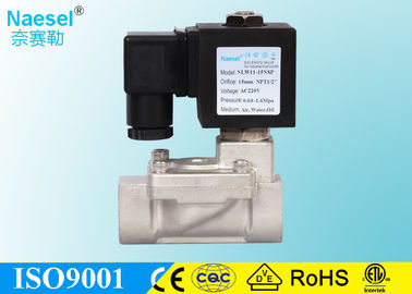 Direct Acting Diaphragm Solenoid Valve Thread / Flange Connection Type